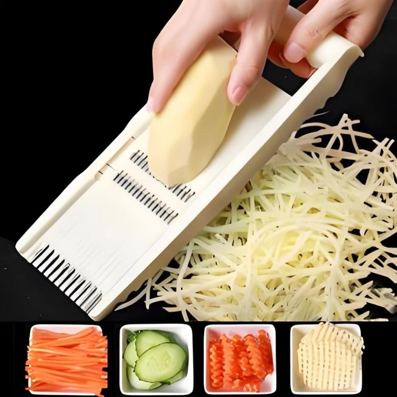 Nichtrostende Stahlküchen Hobel Reibe Mit Rutschfester Basis Heimküchen Schneidwerkzeug Für Sicheres Effizientes Gemüseschneiden