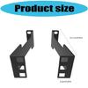 Carbon Steel Server Rack Adapter Set 10cm Depth Heavy Duty Construction High Load Support Extended Equipment Life