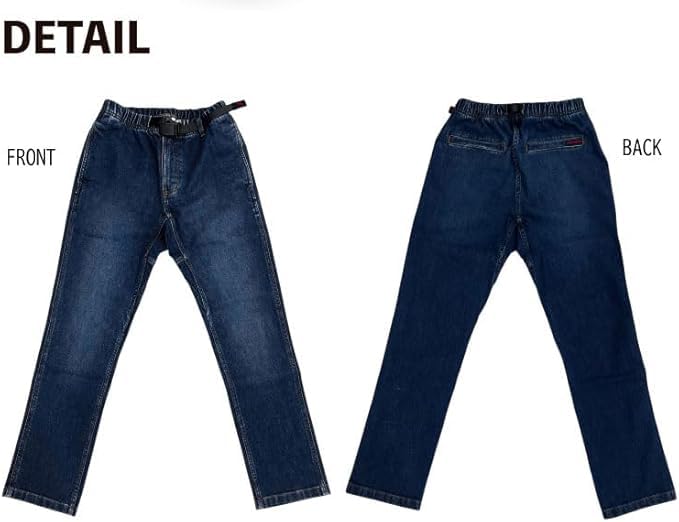 Gramicci Stretch Denim Cropped Pants GMP5-SJP05 (L, MEDUSED)