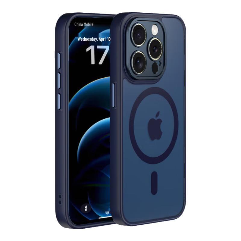 

KEKLLE Матовый чехол для iPhone с покрытием Soft-Touch и поддержкой MagSafe iPhone12ProMax