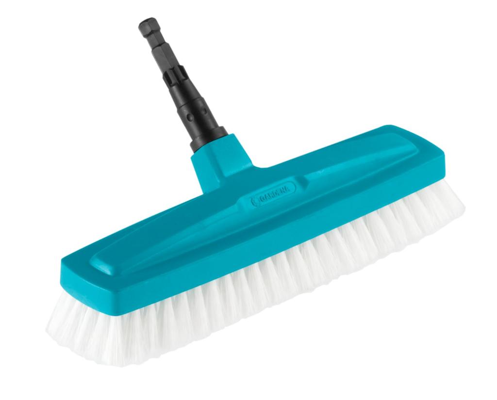 GARDENA Floor Cleaning Brush for Indoor Combi Turquoise 30cm Product Up to 25 Years Cleaning, System, Blue/White, Width, 3639-20, Warranty