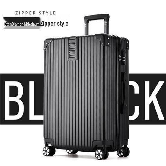 Aluminiowa walizka na kółkach męska i damska z uniwersalnymi kółkami i zamkiem szyfrowym - 20" i 24"