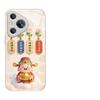 God of Wealth Attachment for Apple 17promax Phone Case for IPhone 16/15 New Cartoon 14 Glass