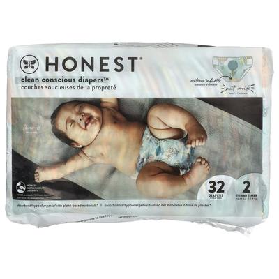 Clean Conscious Diapers™, Size 2, 12-18Lbs, Best of All, 32 Diapers