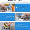 Stainless Steel Pop-up Anti-clog Kitchen Sink Drain Filter & Food Catcher Basket