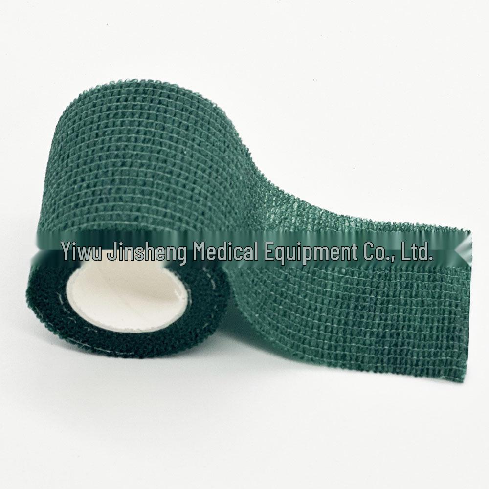 Selbsthaftende elastische Bandage zur Unterstützung von Handgelenk und Knöchel beim Sport