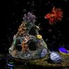 Simulation Resin Mountain Fish Tank Aquarium Ornaments Decor