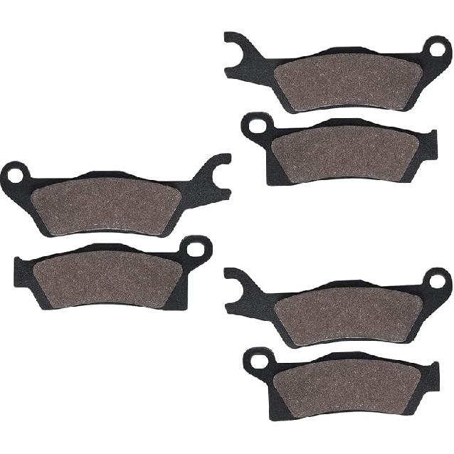 LOCOPOW Outlander Brake Pads For Can Am Outlander 450 500 570 650 700 800 850 1000 1000R Max PRO HD5 HD7 2013 2014 2015 2016 2017 2018 OEM