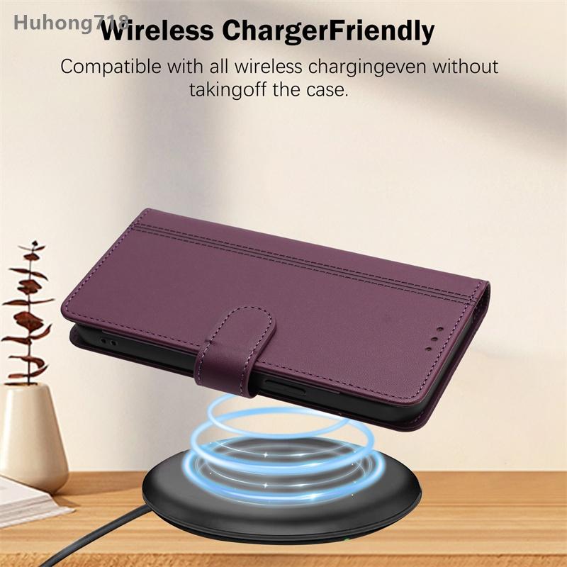 For OPPO Reno 12 FS 12F 15 15F 14F Max Pro Mini 4G 5G Flip Wallet Case Leather Cover With Card Slot Silicone Hand Strap Wireless Charging