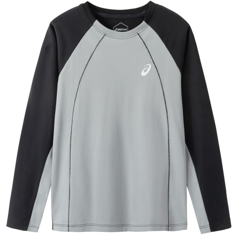 Asics Kids Moisture-Wicking Raglan Long Sleeve T-Shirt 120