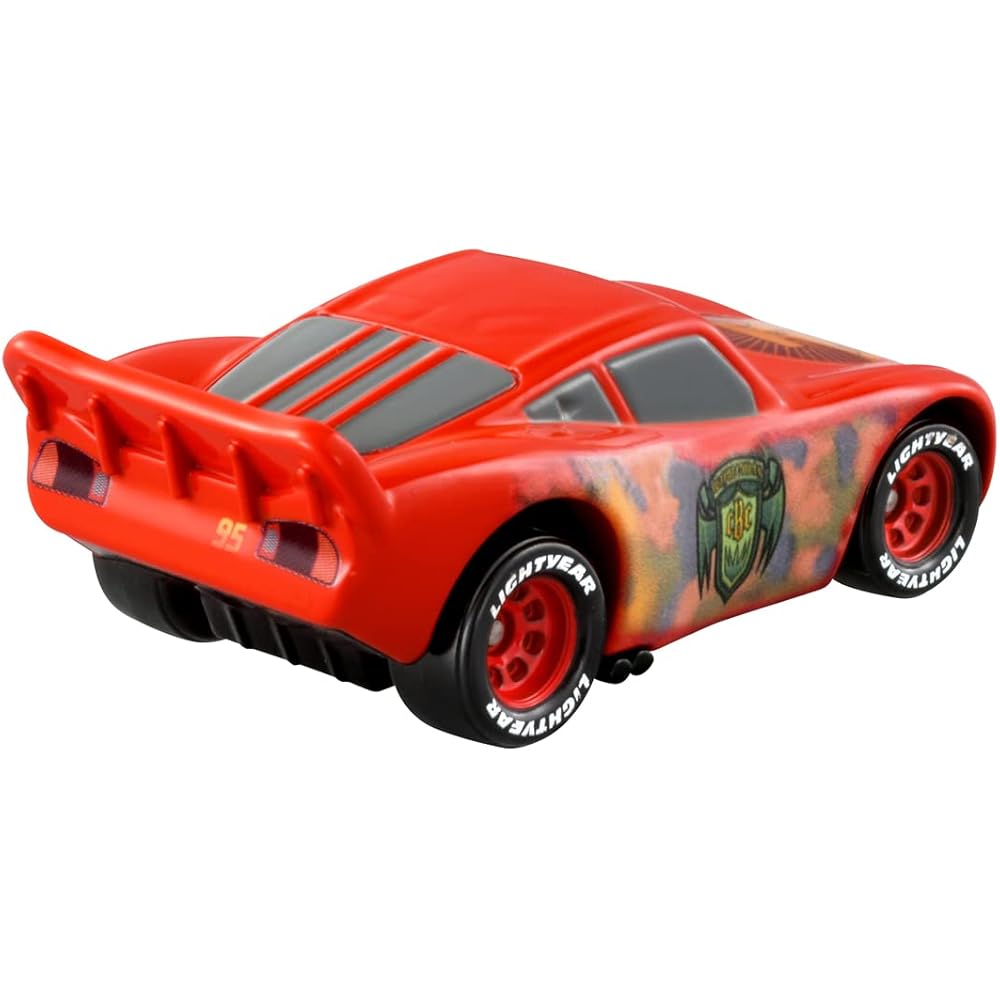 Takara Tomy Disney Cars Tomica C-31 Lightning McQueen Hunter Type Diecast Toy Car 3 Years and Up