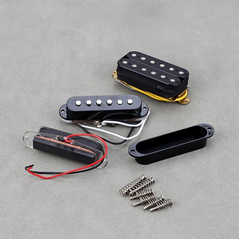 Electric Guitar Pickup Ceremic Magnet Neck Middle Bridge Single Coil Pickups & Screws Electric Guitar Parts Replacements