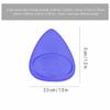 10PCS Guitar Pick Holder Plectrum Musical Instrument Accessory(0.46mm 1mm Thickness)(Blue)