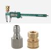 2 x Pressure Washer Garden Hose Connector Quick Coupler Replacement Parts