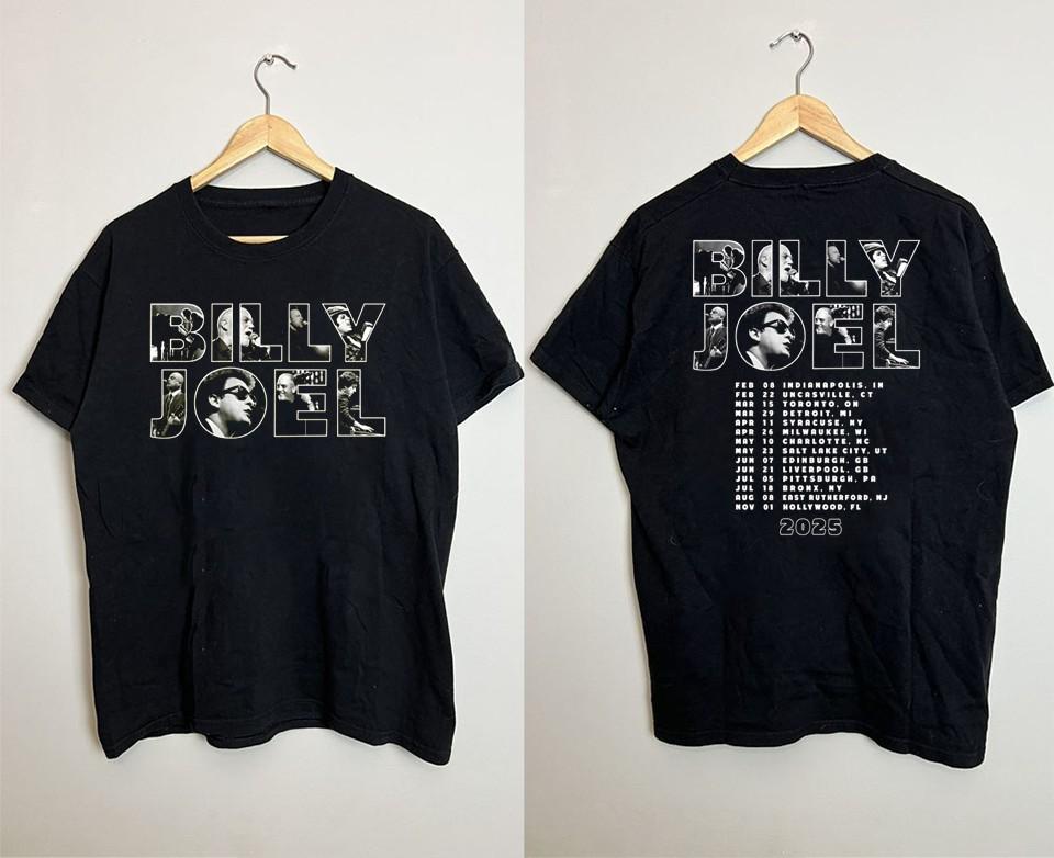 New Billy Joel In Concert 2025  Gift For Fans Unisex All Size T-Shirt CA59 Unisex T-Shirt XXXXL