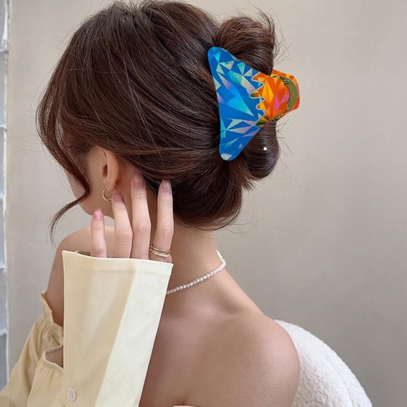 Light Shadow Hair Pin Mold Silicone Resin Epoxy Barrette Mold Grasping Clip Mould for DIY Crafts Making Accessories