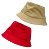 COZENTA Fischerhut (20cm, Beige & Rot) für Plüschpuppen