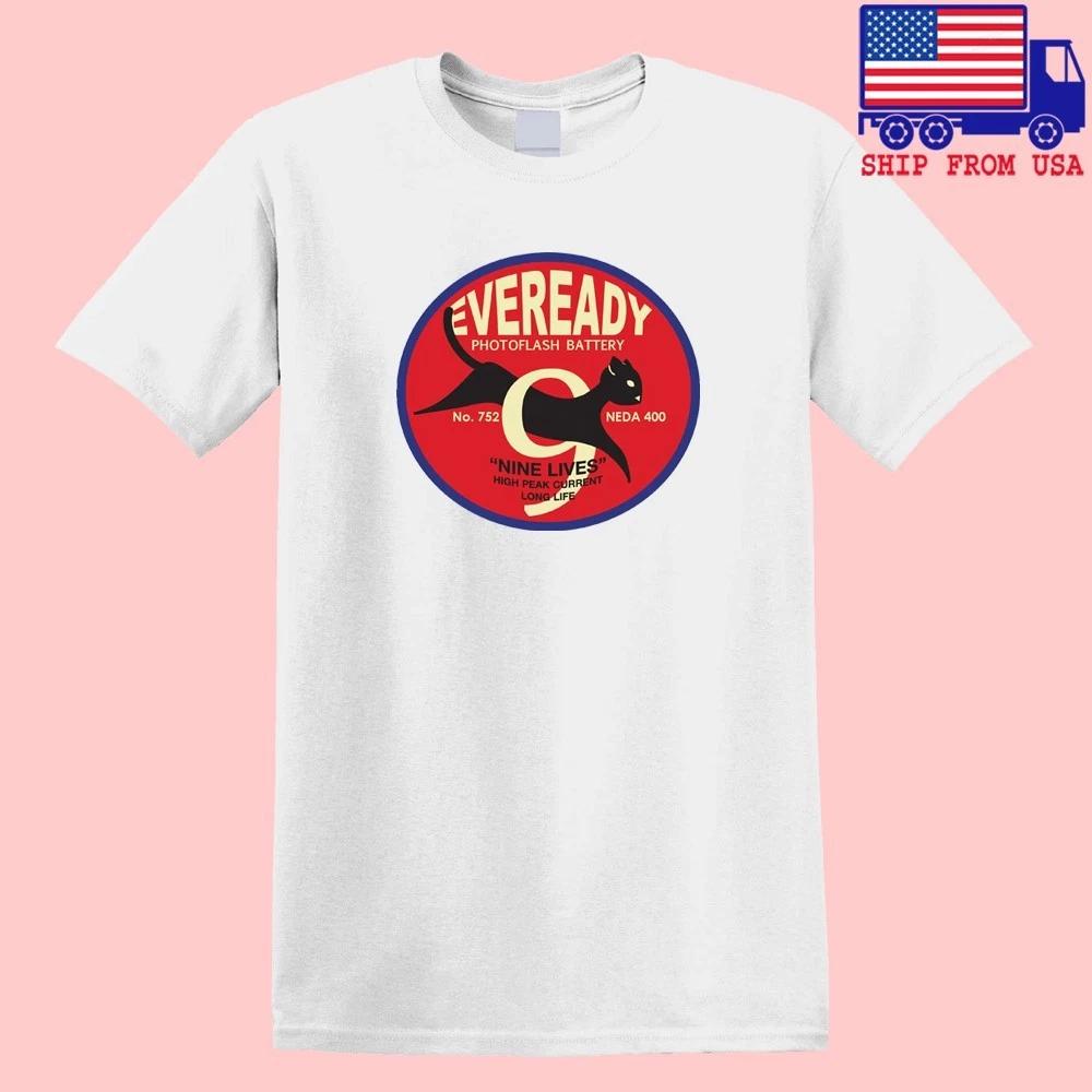 Eveready Battery Men s White Size S-5XL S