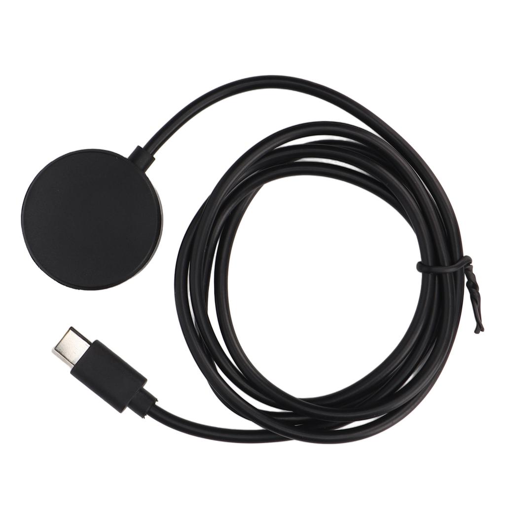Smart Watch Charger Magnetic USB C with 3.3ft Cable Black Smartwatch Charging Dock for Samsung Galaxy Watch 5 Pro
