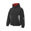 Adidas Fustl P Pad Jacke Warm Bequem Winddicht Langlebig Langärmlig Wendbar Baumwollmantel Herrenjacken Schwarz Rot JZ8723