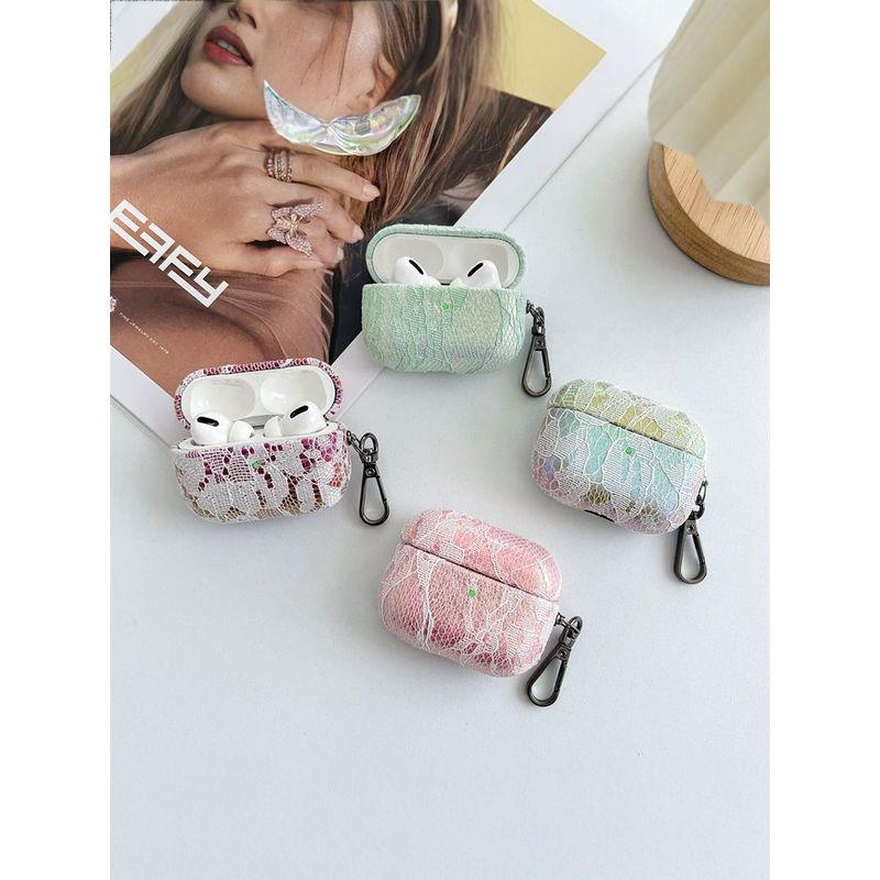 Case for Apple Wireless Bluetooth Earbuds Case Goddess Style Airpods1/2 Generation Pro2 Drop-Resistant Hard Case Huaqiang North 5 Generation Box