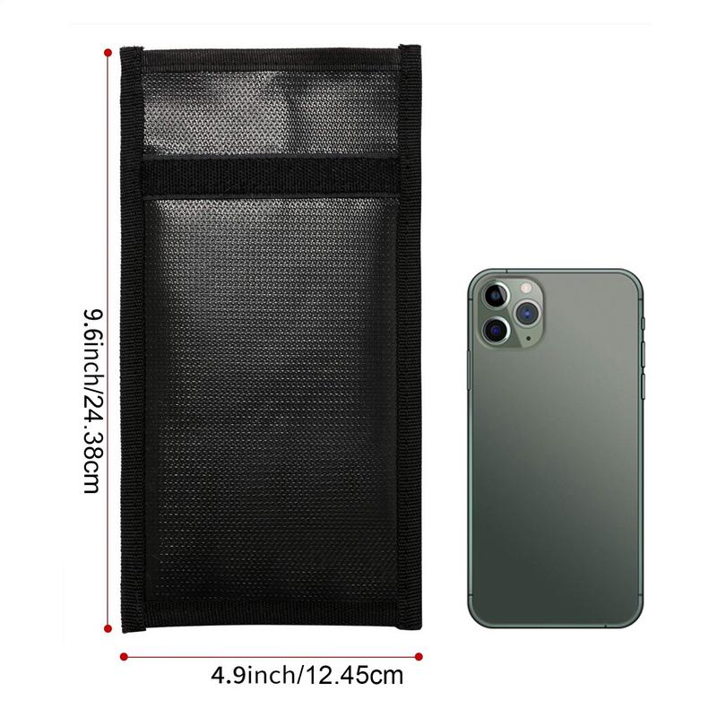 Multifunctional Car Key Shielding Bag Faraday Bag RFID Signal Blocking Shielding Pouch Anti-Radiation Shielding Case