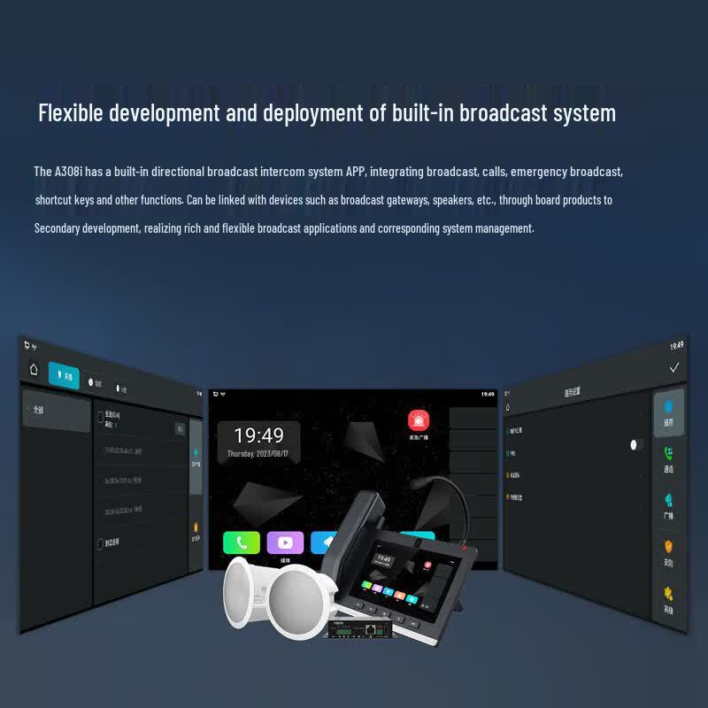 Fanvil 308i Emergency Command & Dispatch IP Phone (CN Version)