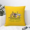 Australia Crest Soccer Socceroos Football Pillow Case Cushion Cover Awesome Decorative Throw Pillow Case Cover for Home "