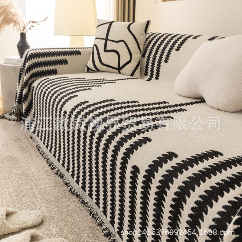 Sofa Towel  Popular New Simple Modern Light Luxury High Sense Sofa Cover Non-Slip Seat Cushion Cover Cloth