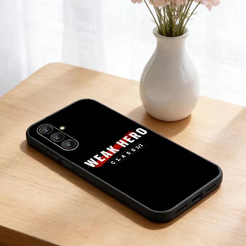 W-weak Hero-o Class Phone Case For Samsung Galaxy A73,A21s,A22,A31,A52,A53,A71,A41Soft Black Shell