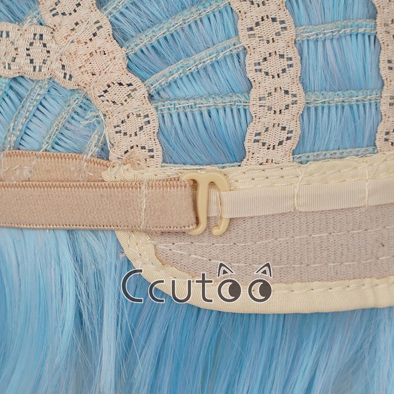 Grimmjow Jeagerjaques Wigs Cosplay Short Blue Synthetic Hair Anime Cosplay Wigs High Temperature Fiber