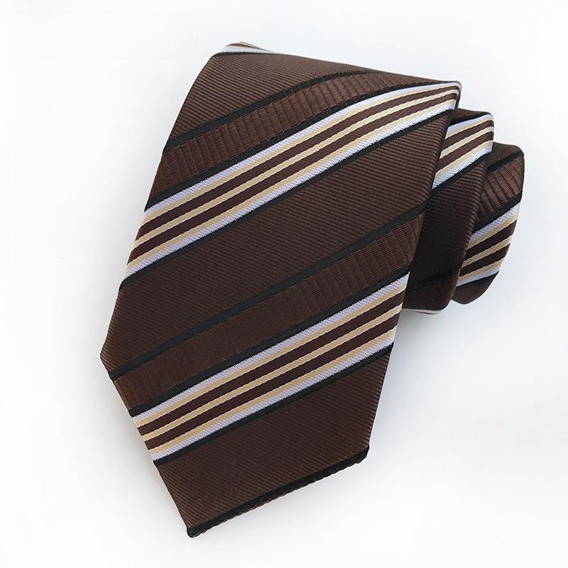 "Herre Polyester Jacquard Stripe Slips"