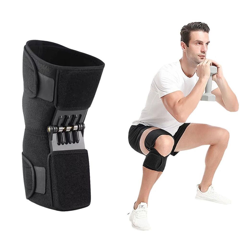 1Pcs Knee Support Medical Power Lift Knee Weakly Brace Joint Support Spring Stabilizer Gym Sports Heath Care Leg Stretcher