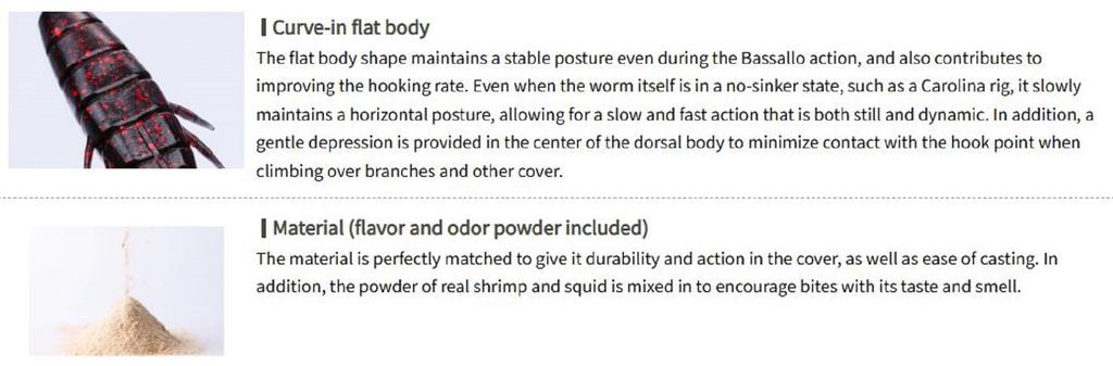 OSP Soft Lure Dolive Beaver 3.5 Inches W-034 (9689)