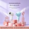 USB Rechargeable Handheld Mist Fan with Humidifier and Logo Customization