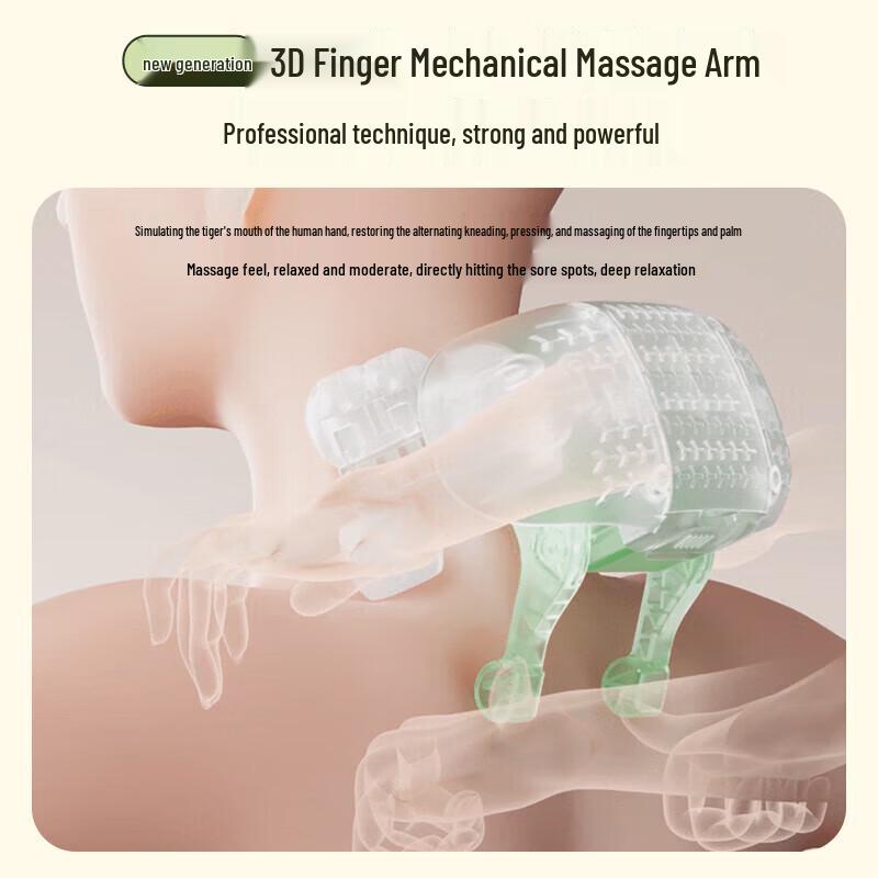 Little Bear Neck and Shoulder Massager with Mugwort Hot Compress