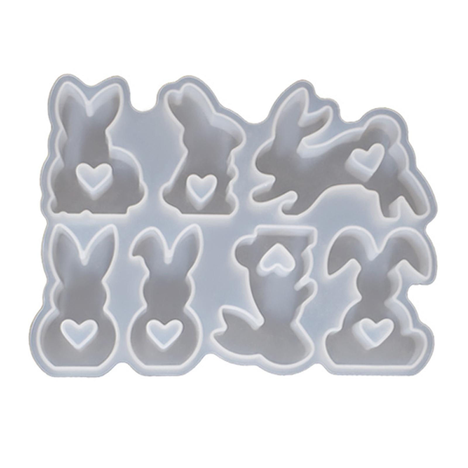 

Силиконовые формы для изготовления свечей, форма пасхального кролика, материалы для ручной работы, силиконовая текстура для поделок и украшения дома