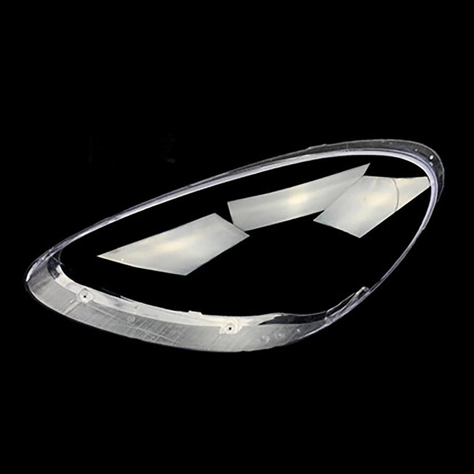Car Front Headlamp Caps For Porsche Cayenne 2011 2012 2013 2014 Glass Headlight Cover Auto Transparent Lampshade Lamp Lens Shell
