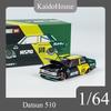 KaidoHouse+MINIGT 1/64 GTR Datsun 510 Honda Civic Simulation Die Casting Alloy Car Model Collection Boys' Toys