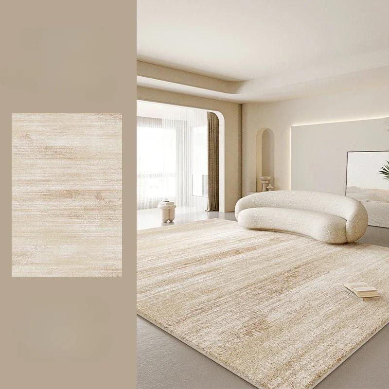 Light Luxury Living Room Decoration Carpet Large Area Rugs for Bedroom Fluffy Plush Bedside Floor Mat Thick Anti-slip Lounge Rug
