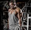 Muscleguys Bodybuilding Stringer Tank Tops Men Gym Clothing Fitness Sleeveless Shirt Cotton Racer Singlets Summer Plain Y Back Running Vest