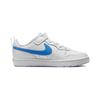 (PS) Nike Court Borough Low 2 'White Photo Blue' Kids' BQ5451-123