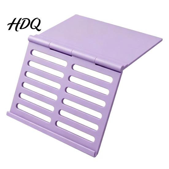 American Mahjong Card Rack Holder for Table 3D Printed Angled Viewing Display Table Accessory Rack Under-Mat Slide-in Stand Foldable