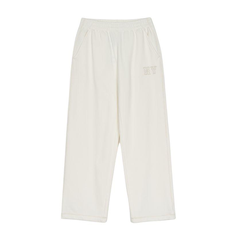 New MLB Basic New York Yankees Casual Pants Unisex Cream 3APTB0651-50CRS