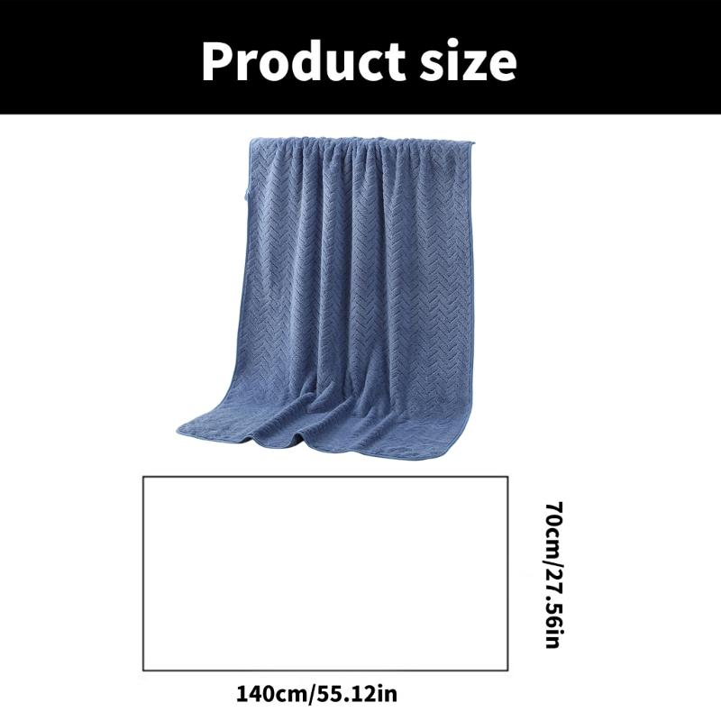 Soft Cotton Hand Towel, Absorbent, Quick Drying Comfort Bath Towel for Home and Beach