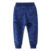 Dinosaur One-Piece Cotton Terry Sweatpants for Kids - Autumn/Winter Collection for Boys & Girls