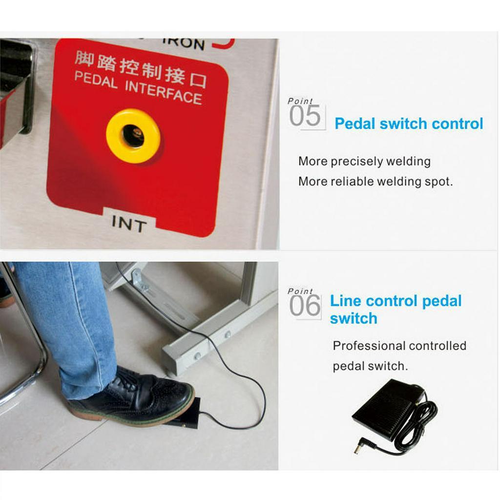 3.2KW SUNKKO S709A Battery Spot Welder LED light Pulse Battery Spot 50W Welding Machine for 18650 Battery Pack Welding Spot Welders