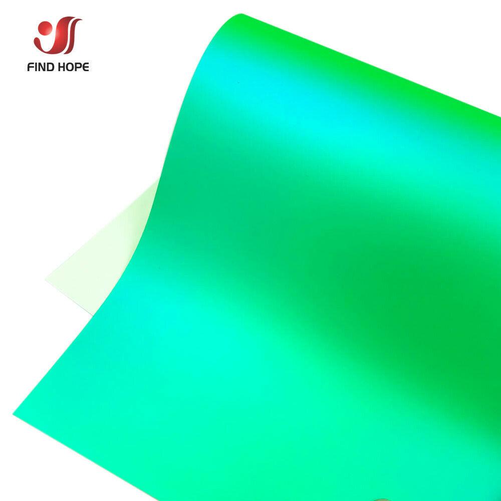 12 X 10inch Iridescent Adhesive Vinyl Sheet Film Sticker DIY Christmas Festival Party Wall Glass Cups Home Decoration For Cut