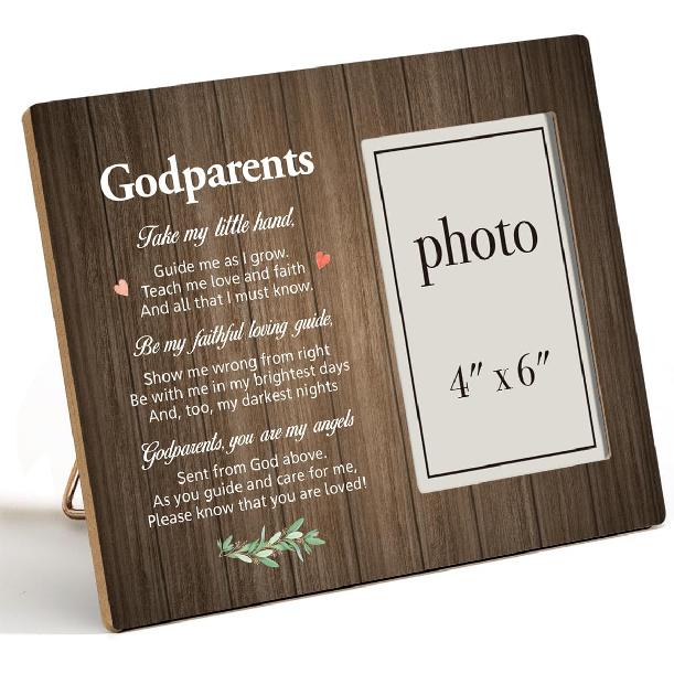Pet Memorial Gifts - Wooden Photo Frame, Sympathy Gift for Loss of Dog or Cat (4x6 Inches)
