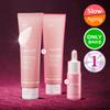 Medicube [quick Dry Fixer Hot Eating Cream] Medicube Pdrn Pink Hyaluronic Moisture Cream 50ml Double Plan  + Ampoule 10ml 